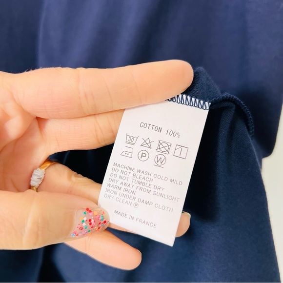 MAISON DE SOIL Homme Dark Navy Blue Shirt - Picture 7 of 8